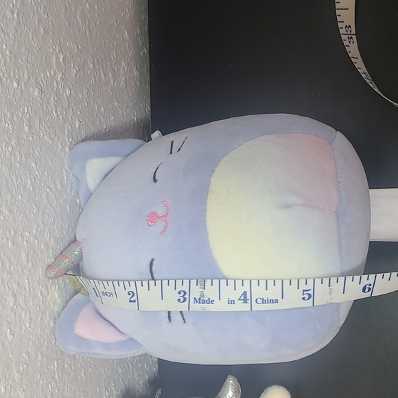 2 Squishmallows cat unicorn & pig dragon. NWOT - Picture 6 of 7